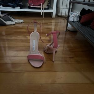 Pink MANOLO BLAHNIK heels 36.5